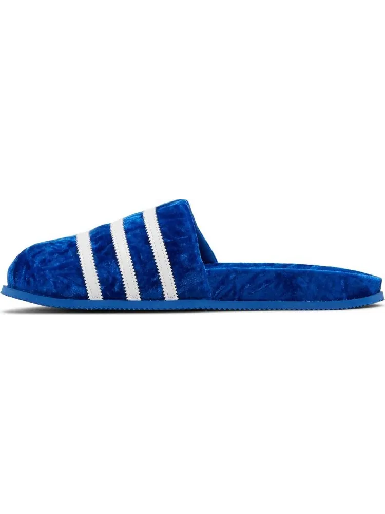 Кроссовки Adimule Slide 'Blue Velvet' — изображение 3 из 4, синий