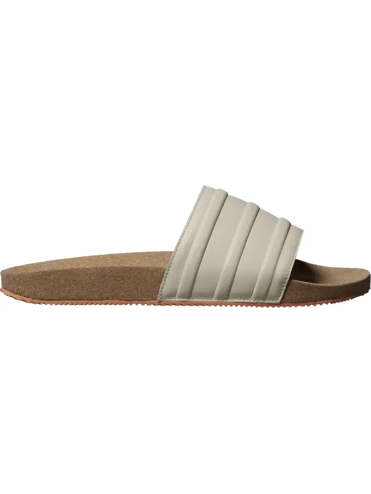 Кроссовки Adilette Premium Slides 'Cork Pack - Aluminium' — изображение 1 из 1, бежевый