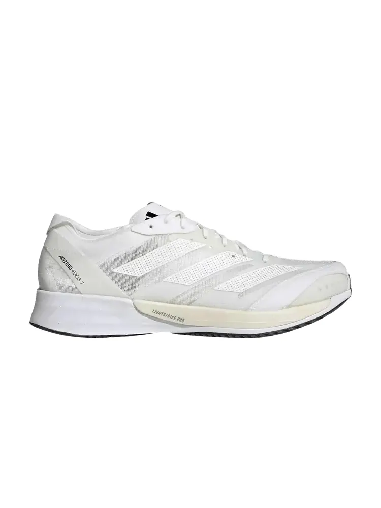 Кроссовки Adidas Adizero Adios 7 'Non Dyed White' — изображение 1 из 1, белый