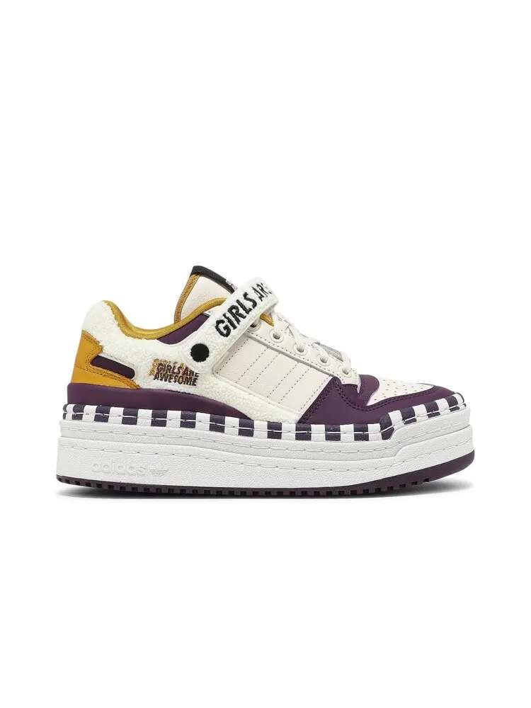 Кроссовки Adidas Triple Platform Low x Girls Are Awesome — изображение 1 из 4, белый