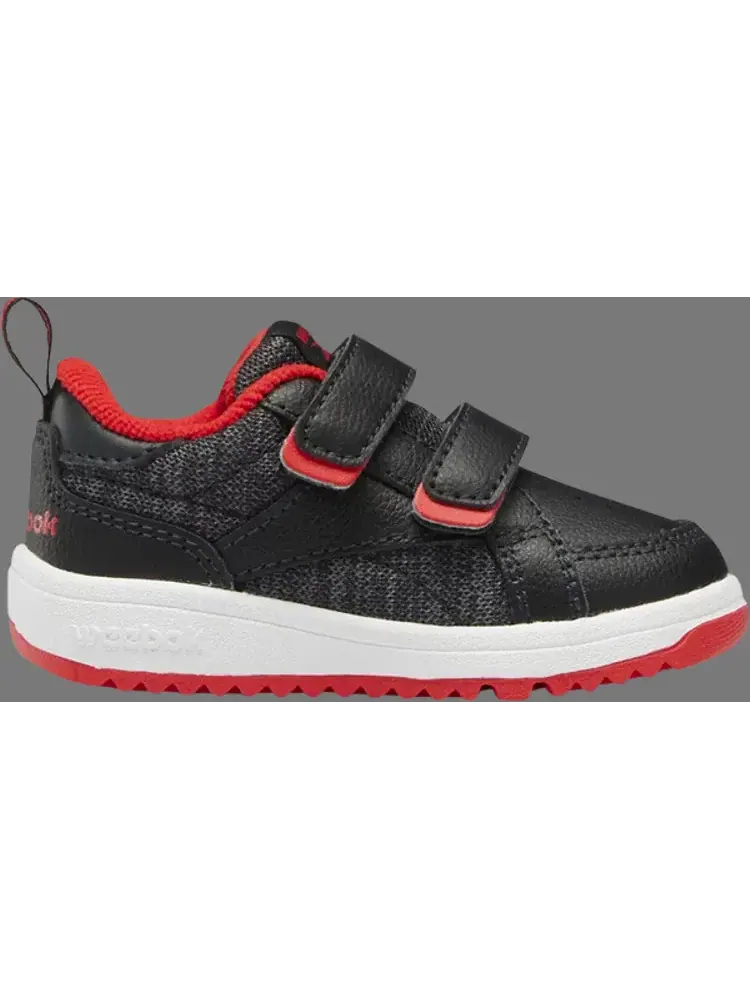 Кроссовки weebok clasp low toddler 'night black vector red' Reebok — изображение 1 из 1, черный