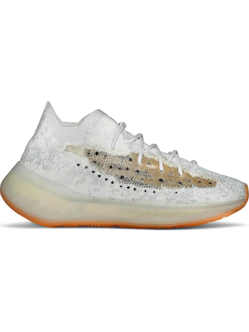 Кроссовки Yeezy Boost 380 Yecoraite Reflective — изображение 2 из 9, белый