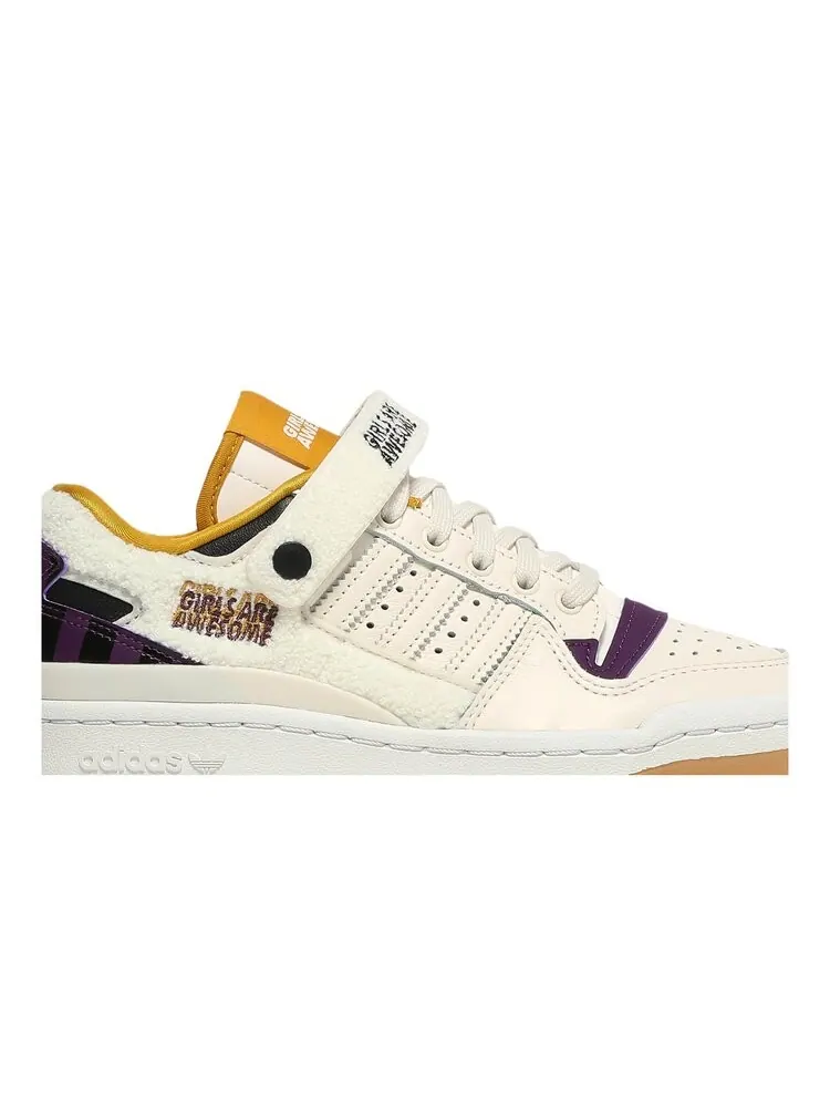 Кроссовки Adidas Girls Are Awesome x Wmns Forum Low — изображение 2 из 4, белый