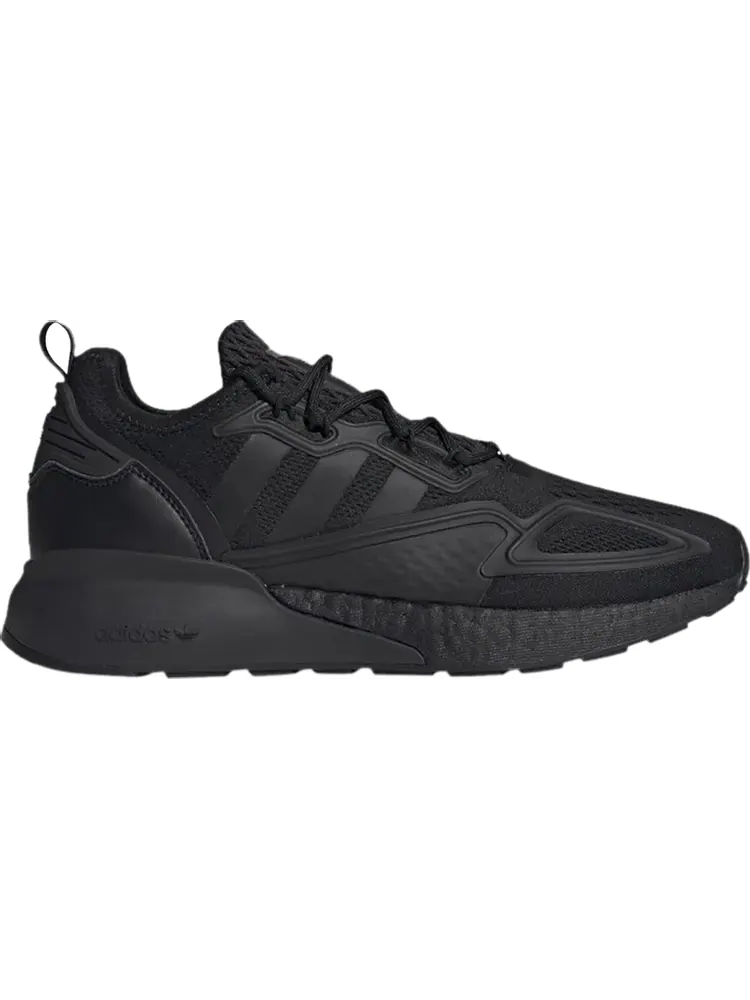 Кроссовки Adidas ZX 2K Boost 'Triple Black' — изображение 1 из 1, черный