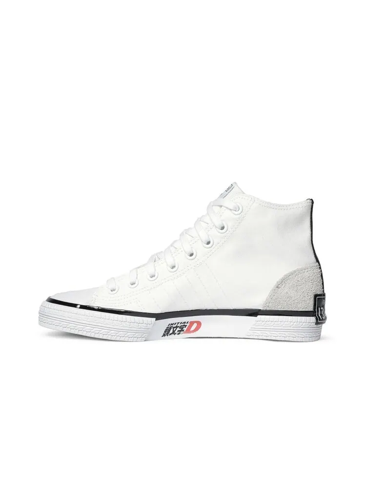 Кроссовки Adidas Initial D x Bait x Nizza High — изображение 3 из 4, белый