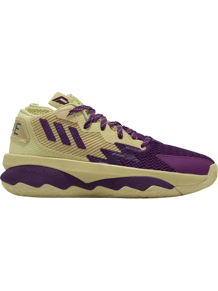 Кроссовки Adidas Dame 8 J 'Dame Time' — изображение 1 из 1, желтый