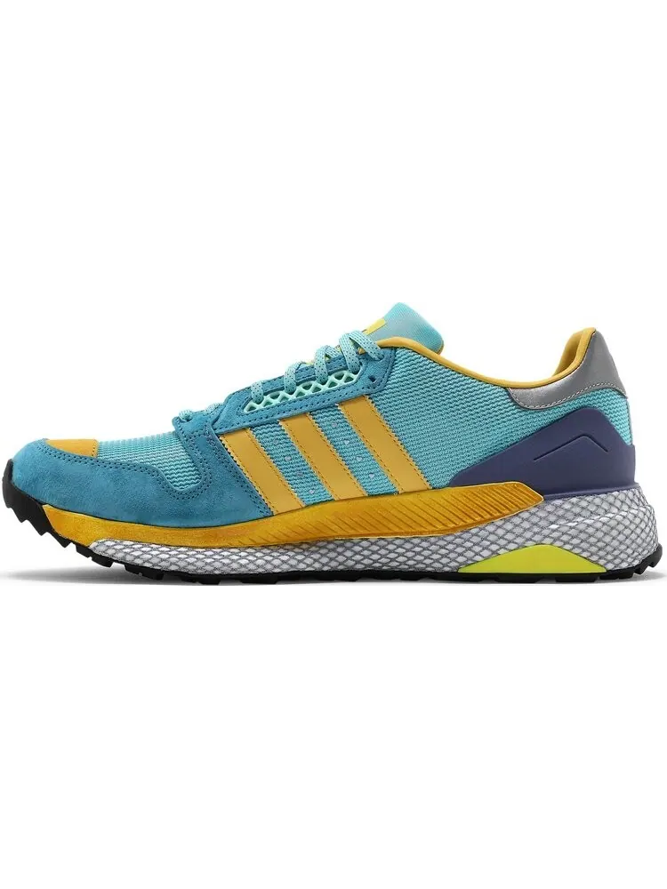 Кроссовки Adidas Human Made x Questar 'Light Aqua' — изображение 3 из 8, синий