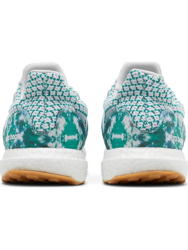 Кроссовки Adidas UltraBoost 5.0 'Cloud White Green' — изображение 6 из 8, зеленый