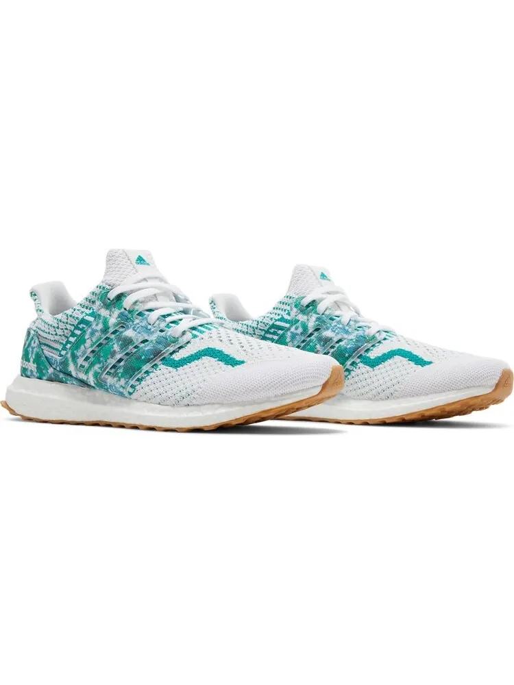 Кроссовки Adidas UltraBoost 5.0 'Cloud White Green' — изображение 8 из 8, зеленый