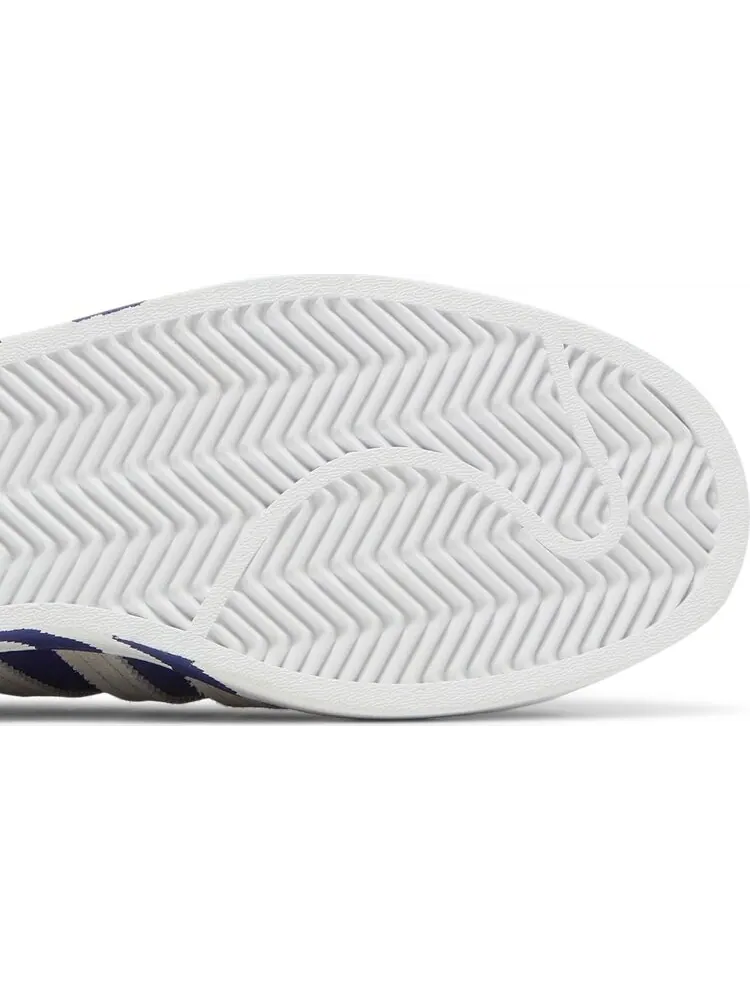 Кроссовки Adidas Superstar 'Extended Midfoot Stripes - Legacy Indigo' — изображение 5 из 8, синий