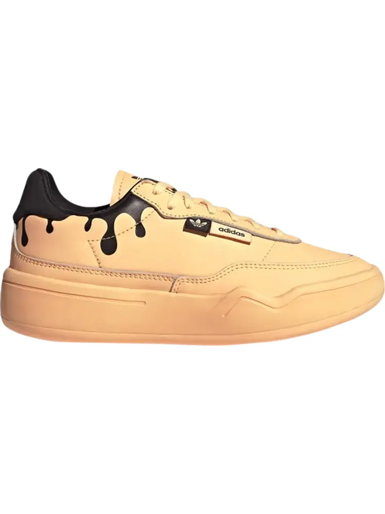 Кроссовки Adidas Wmns Her Court 'Paint Drip - Acid Orange' — изображение 1 из 1, оранжевый