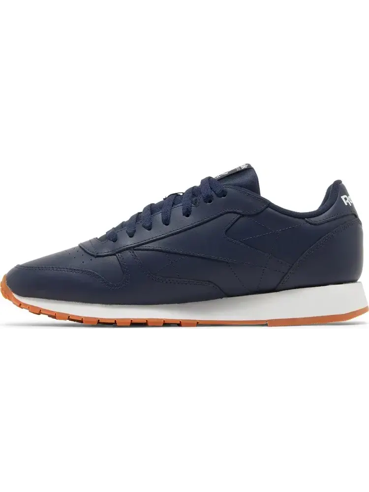 Кроссовки classic leather 'vector navy gum' Reebok — изображение 3 из 8, синий