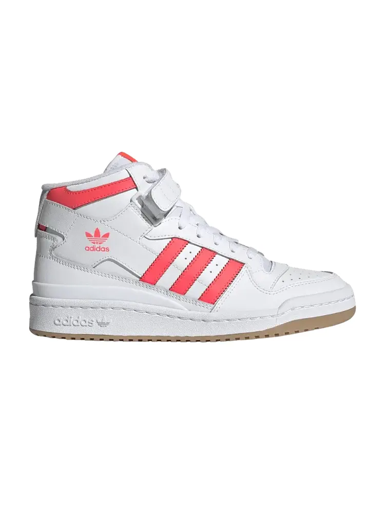 Кроссовки adidas Wmns Forum Mid 'White Turbo' — изображение 1 из 1, белый