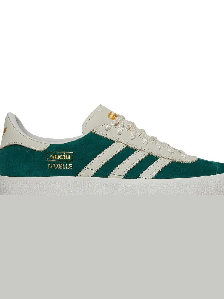 Кроссовки Adidas Mark Suciu x Gazelle ADV 'Collegiate Green' — изображение 2 из 8, зеленый