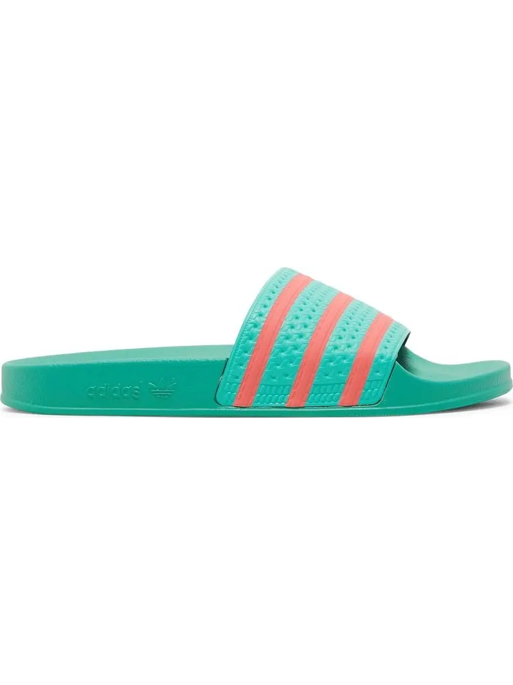 Сандалии Adidas Adilette Slide 'Hi-Res Green Turbo' — изображение 1 из 8, зеленый