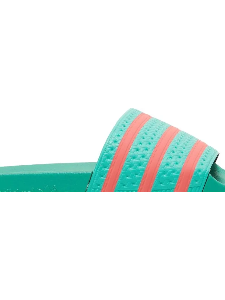Сандалии Adidas Adilette Slide 'Hi-Res Green Turbo' — изображение 2 из 8, зеленый