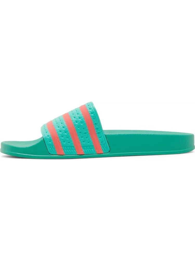 Сандалии Adidas Adilette Slide 'Hi-Res Green Turbo' — изображение 3 из 8, зеленый