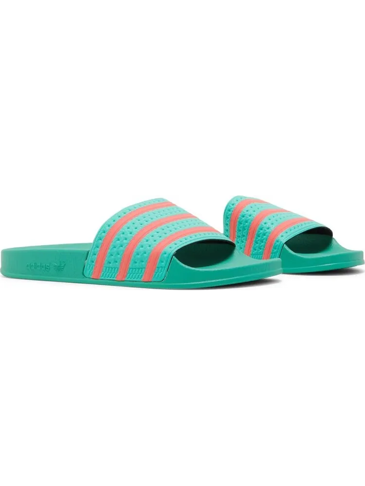 Сандалии Adidas Adilette Slide 'Hi-Res Green Turbo' — изображение 8 из 8, зеленый