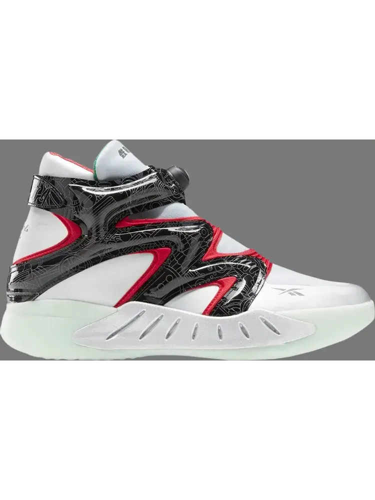 Кроссовки bait x astro boy x instapump fury zone 'blueprint' Reebok — изображение 1 из 1, серебряный