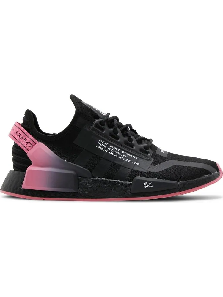 Кроссовки Adidas Damian Lillard x NMD_R1 V2 'D.O.L.L.A.' — изображение 1 из 8, черный
