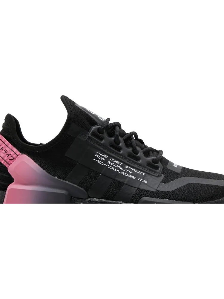 Кроссовки Adidas Damian Lillard x NMD_R1 V2 'D.O.L.L.A.' — изображение 2 из 8, черный