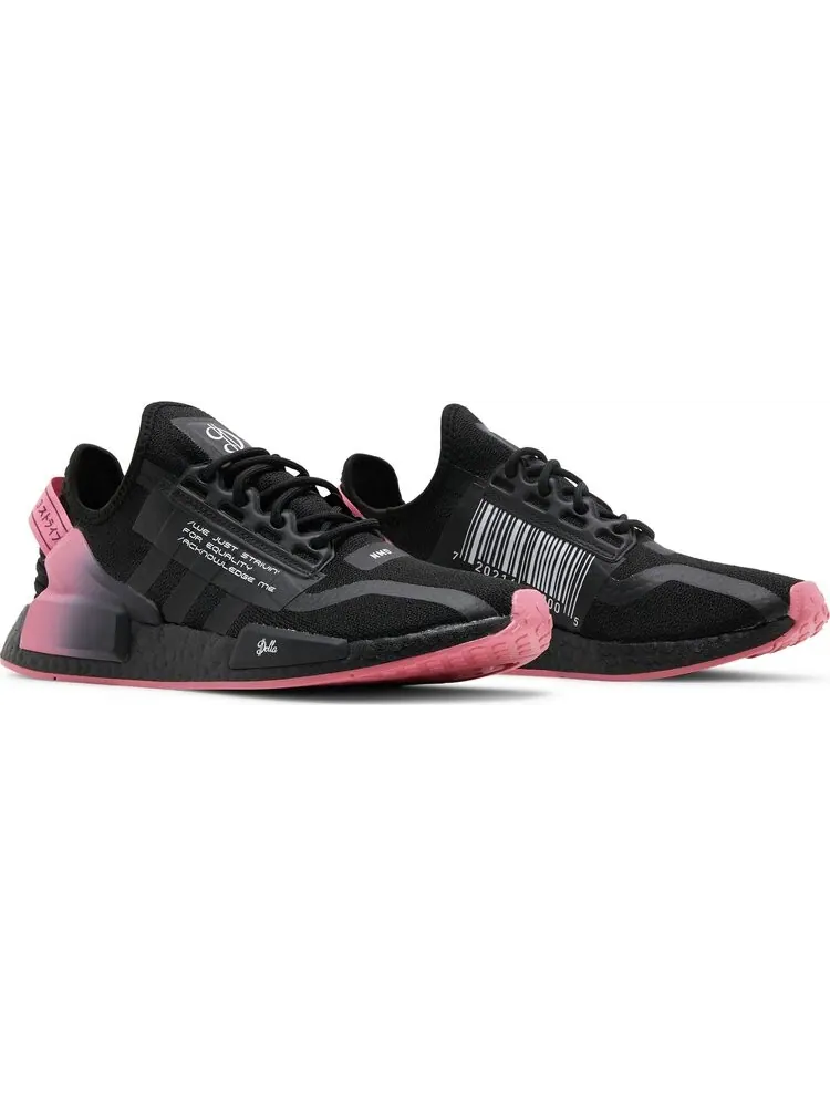 Кроссовки Adidas Damian Lillard x NMD_R1 V2 'D.O.L.L.A.' — изображение 8 из 8, черный