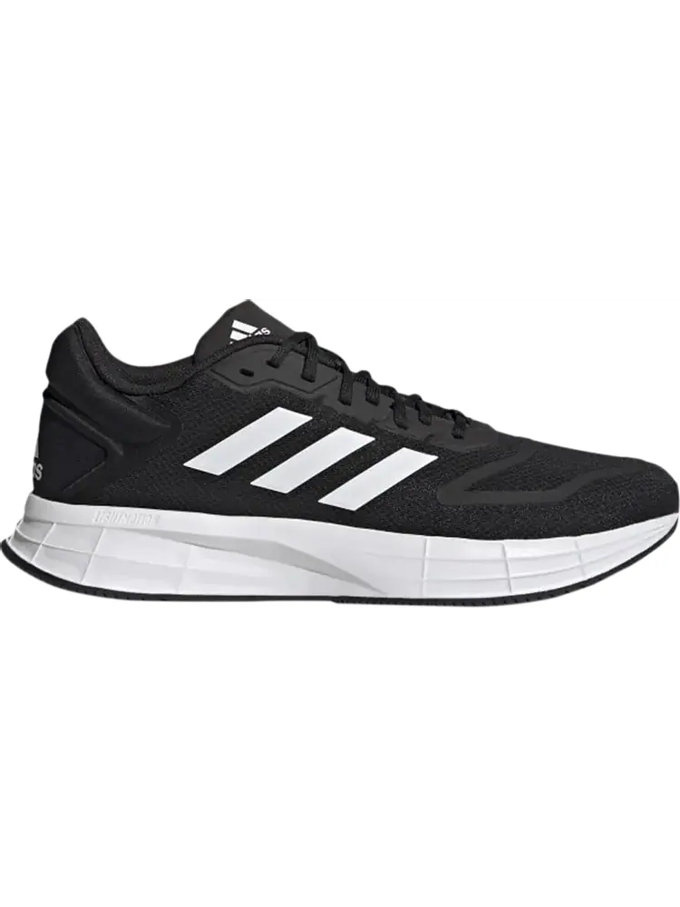Кроссовки Adidas Duramo 10 Wide 'Black White' — изображение 1 из 1, черный