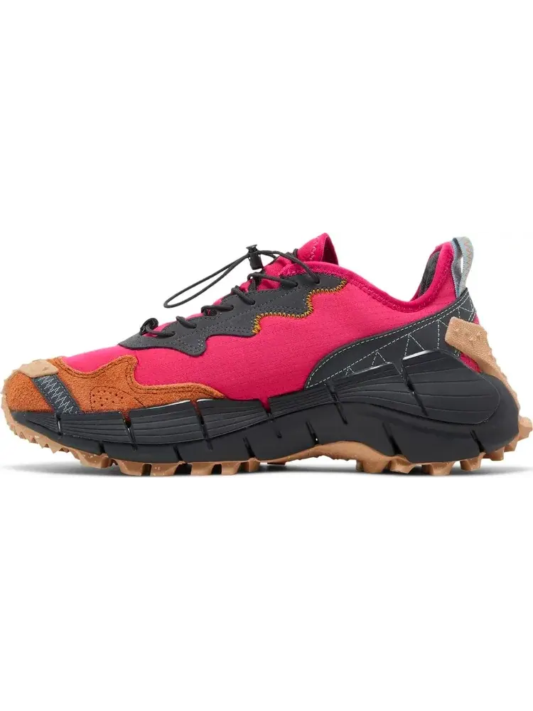 Кроссовки flintstones meet jetsons x zig kinetica 2 edge 'pursuit pink' Reebok — изображение 3 из 8, розовый