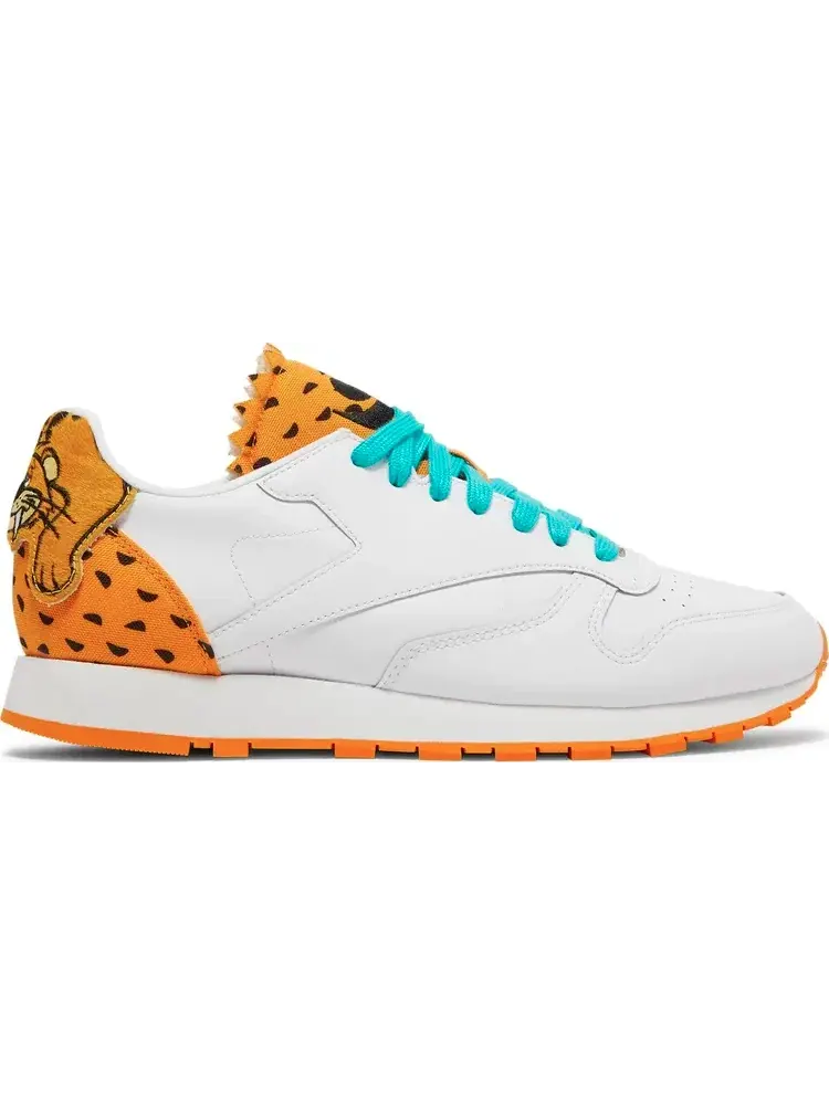 Кроссовки flintstones meet jetsons x classic leather 'baby puss' Reebok — изображение 1 из 8, белый