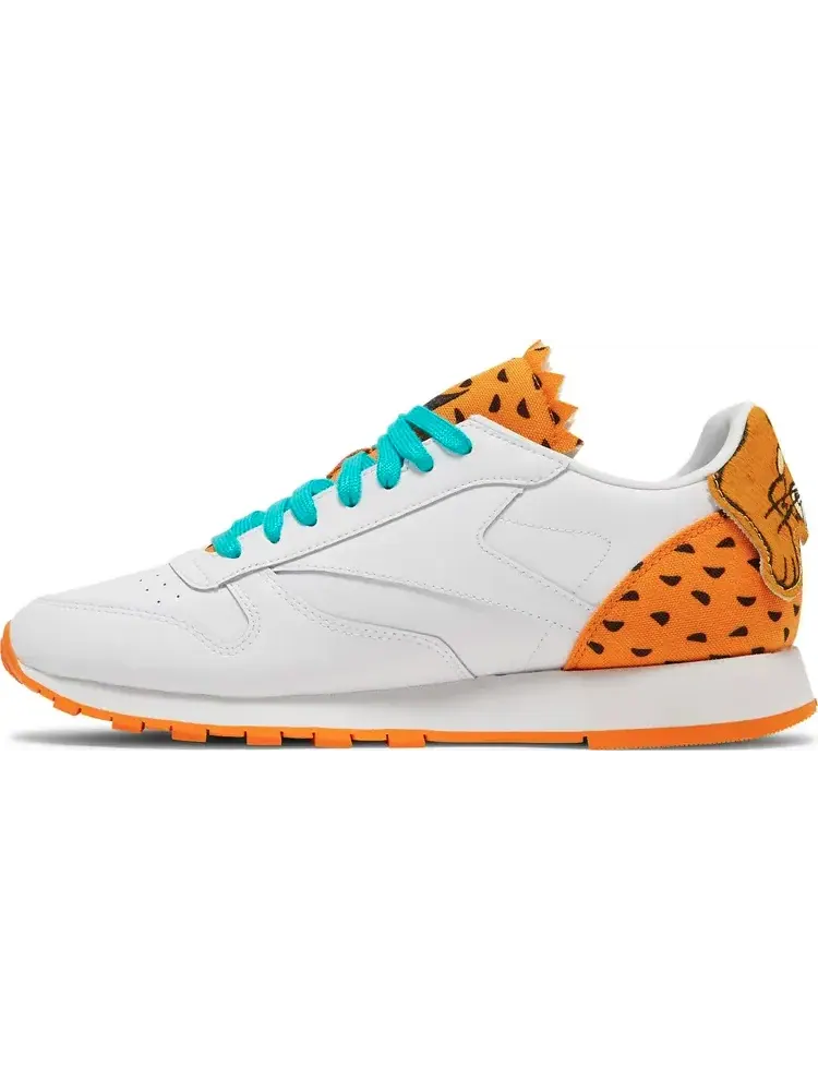 Кроссовки flintstones meet jetsons x classic leather 'baby puss' Reebok — изображение 3 из 8, белый