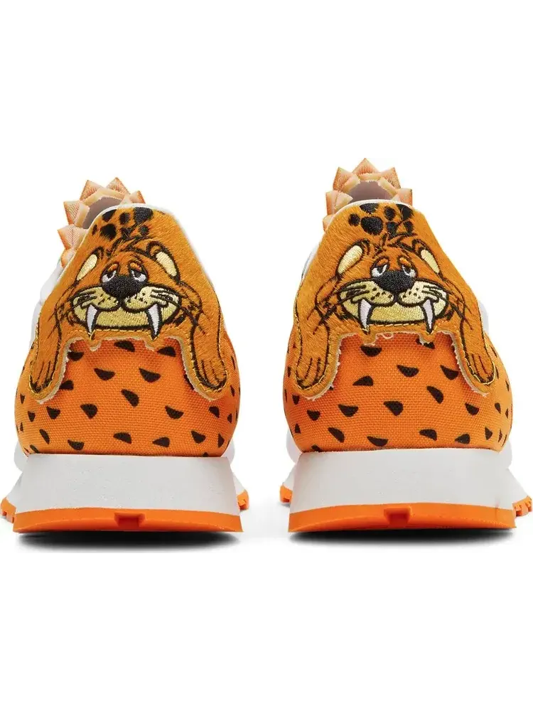 Кроссовки flintstones meet jetsons x classic leather 'baby puss' Reebok — изображение 6 из 8, белый