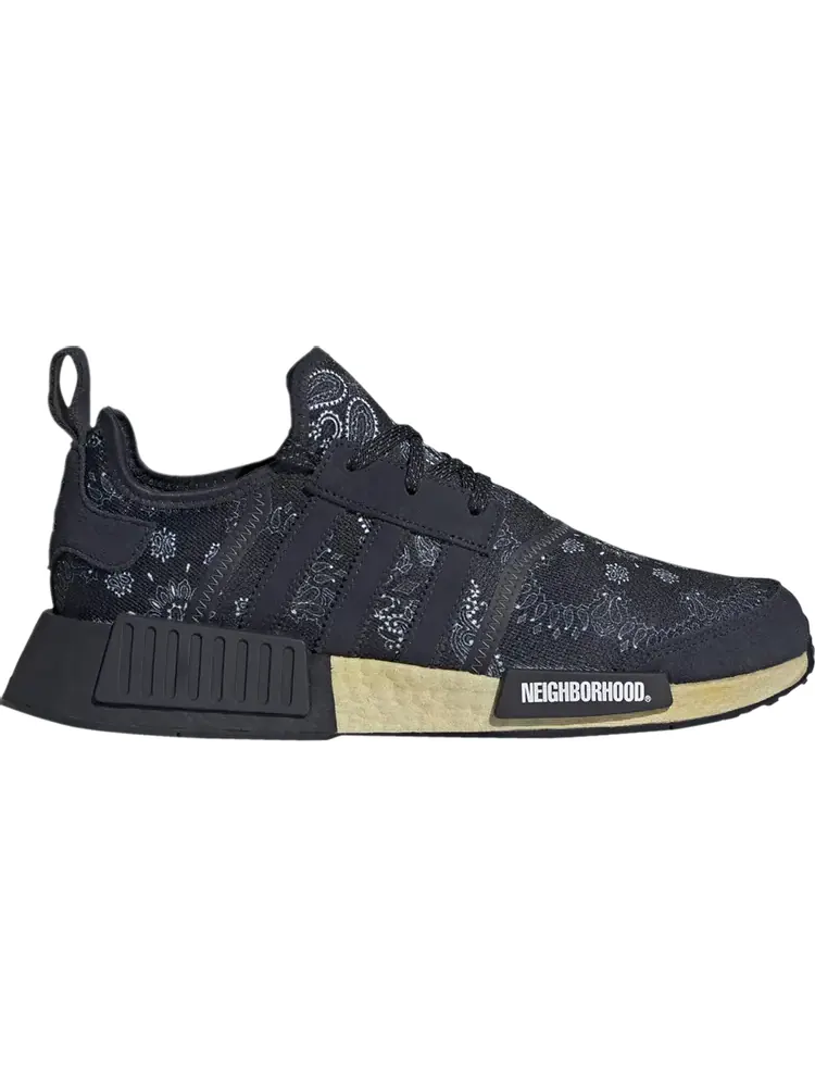 Кроссовки Adidas Neighborhood x NMD_R1 'Navy Paisley Bandana' — изображение 1 из 1, синий