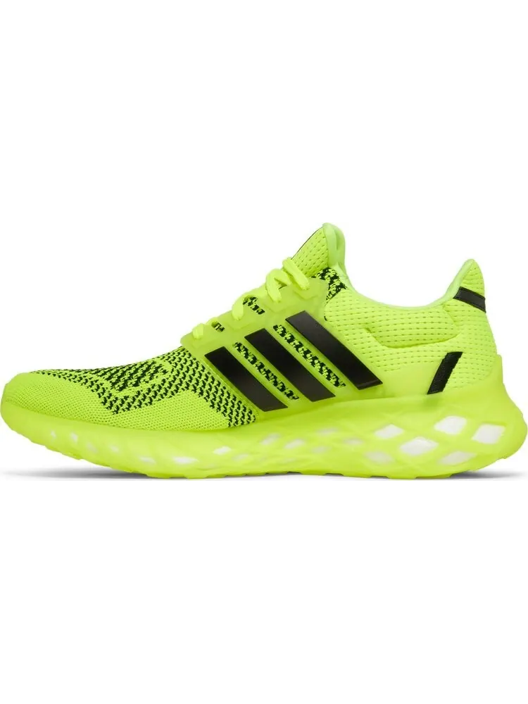 Кроссовки Adidas UltraBoost Web DNA 'Solar Yellow' — изображение 3 из 8, желтый