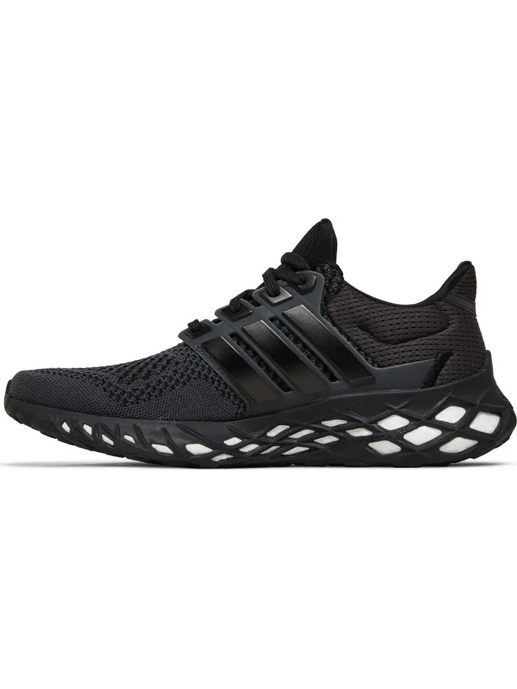 Кроссовки Adidas UltraBoost Web DNA 'Black Carbon' — изображение 3 из 8, черный