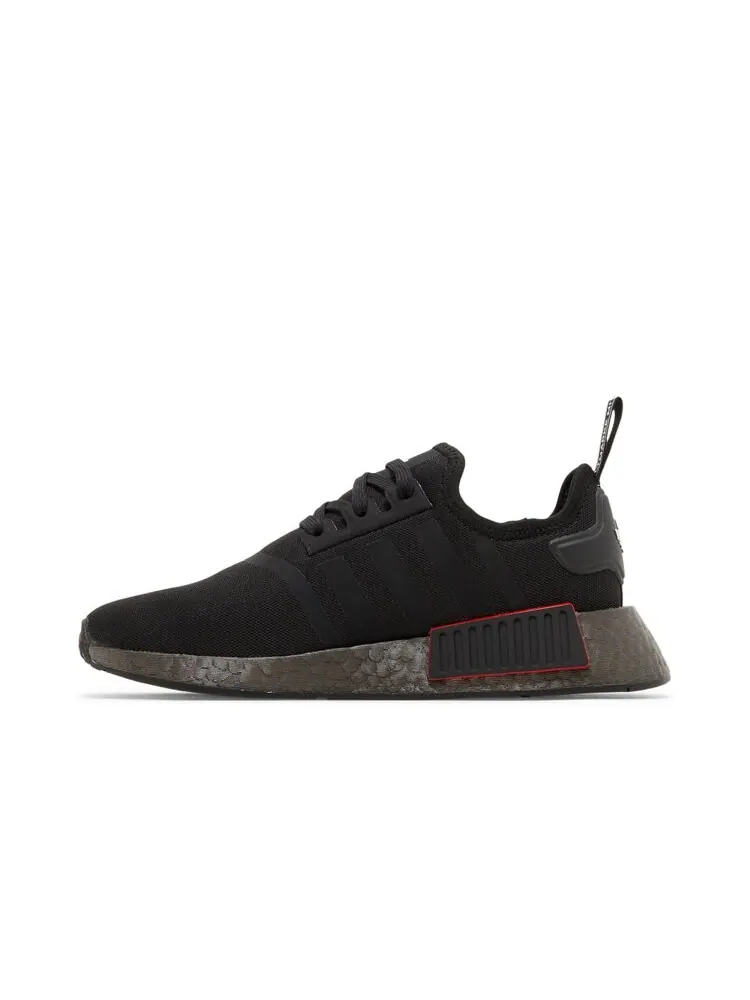 Кроссовки Adidas NMD_R1 Refined Big Kid — изображение 3 из 4, черный
