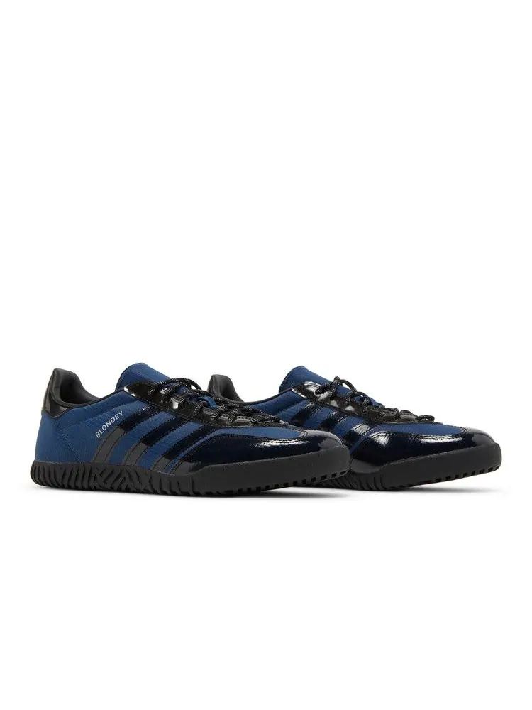 Кроссовки adidas Blondey McCoy x Gazelle Indoor 'Mineral Blue Black' — изображение 9 из 9