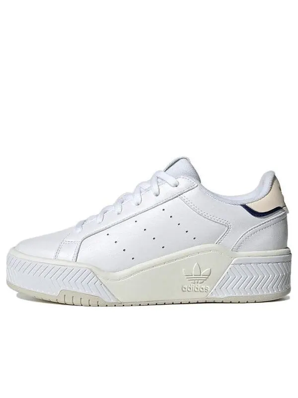 Кроссовки Adidas originals Wmns Court Tourino Bold — изображение 1 из 4, белый/белый/оранжевый