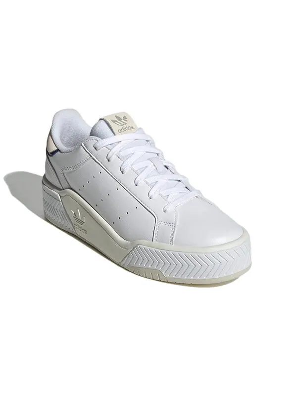 Кроссовки Adidas originals Wmns Court Tourino Bold — изображение 3 из 4, белый/белый/оранжевый
