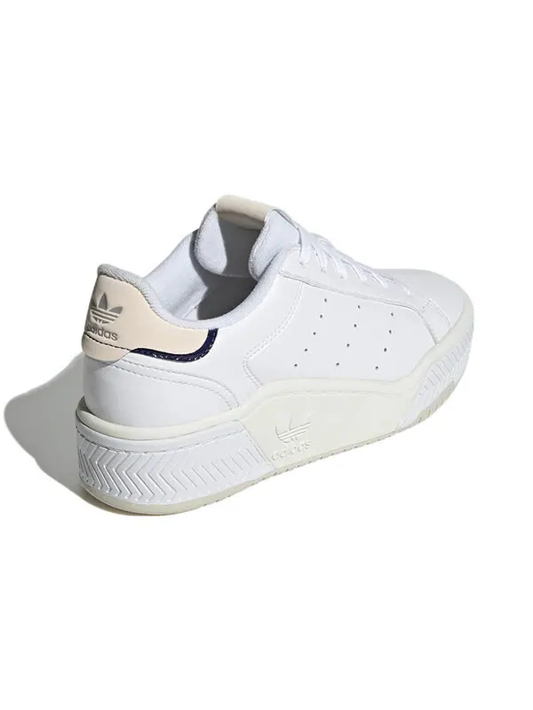 Кроссовки Adidas originals Wmns Court Tourino Bold — изображение 4 из 4, белый/белый/оранжевый