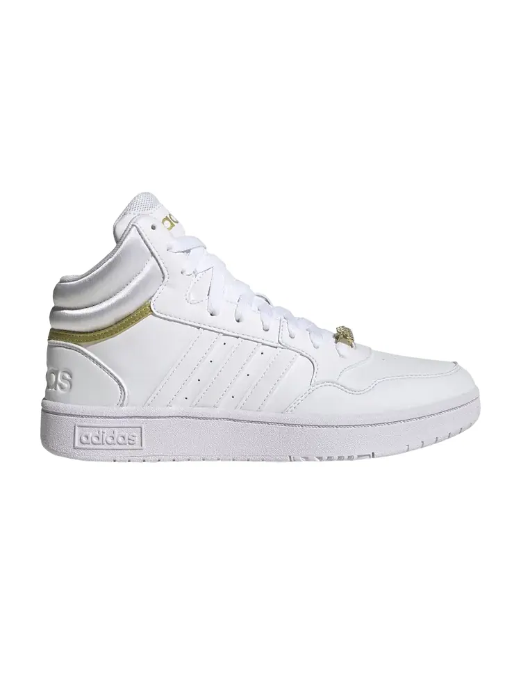 Кроссовки Adidas Wmns Hoops 3.0 Mid Classic — изображение 1 из 1, белый