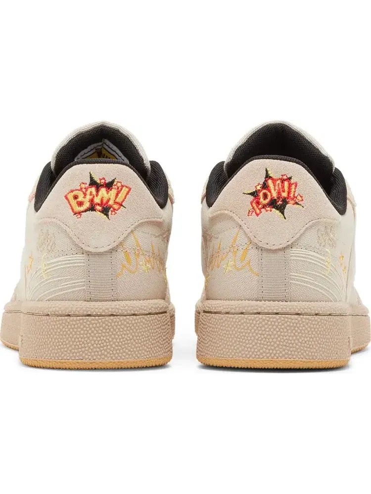 Кроссовки looney tunes x club c 85 'props' Reebok — изображение 6 из 8, загар