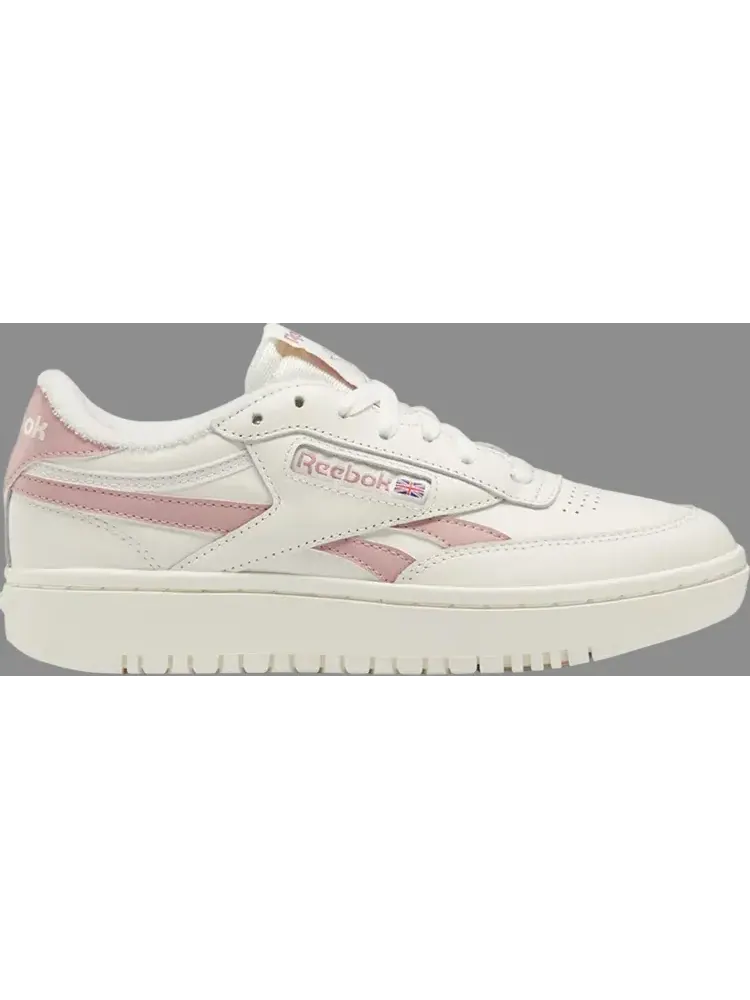 Кроссовки wmns club c double 'chalk smokey rose' Reebok — изображение 1 из 1, белый
