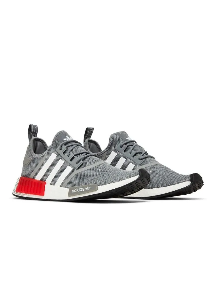 Кроссовки adidas NMD_R1 'Grey Vivid Red' — изображение 9 из 9, серый/белый/красный