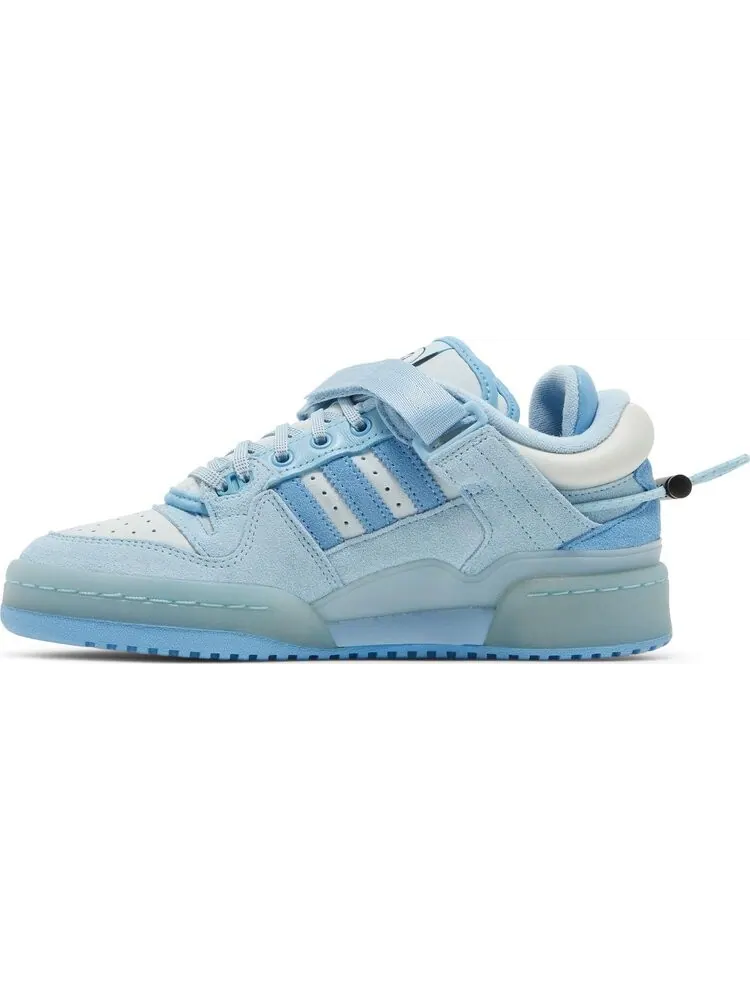 Кроссовки Adidas Bad Bunny x Forum Buckle Low Big Kid 'Blue Tint' — изображение 3 из 8, синий