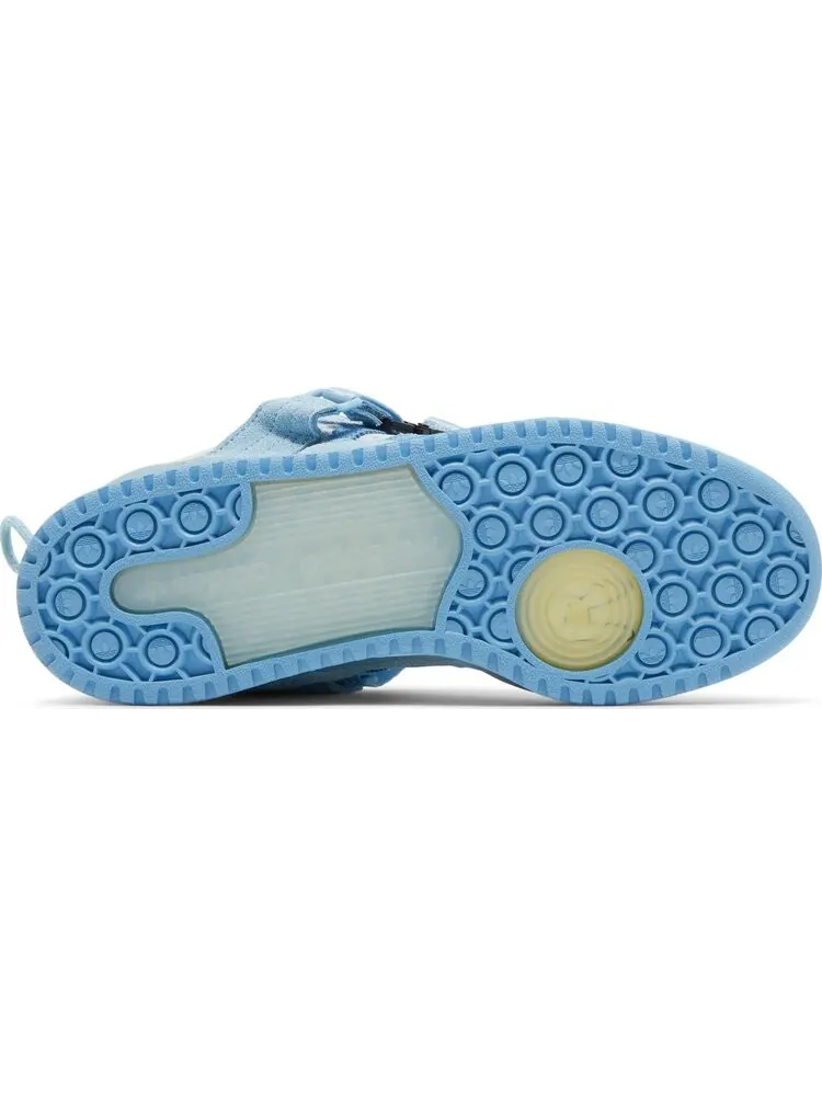 Кроссовки Adidas Bad Bunny x Forum Buckle Low Big Kid 'Blue Tint' — изображение 4 из 8, синий
