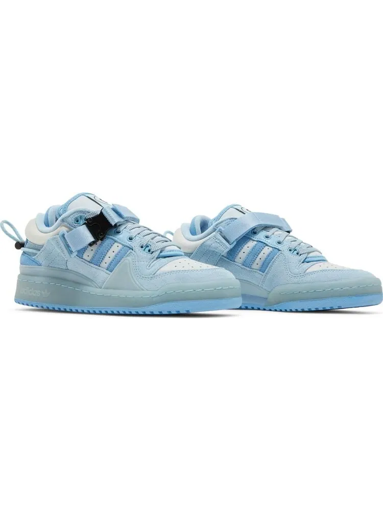 Кроссовки Adidas Bad Bunny x Forum Buckle Low Big Kid 'Blue Tint' — изображение 8 из 8, синий