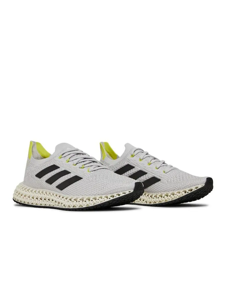 Кроссовки adidas 4DFWD 'Halo Silver' — изображение 9 из 9, серебристый/белый/желтый