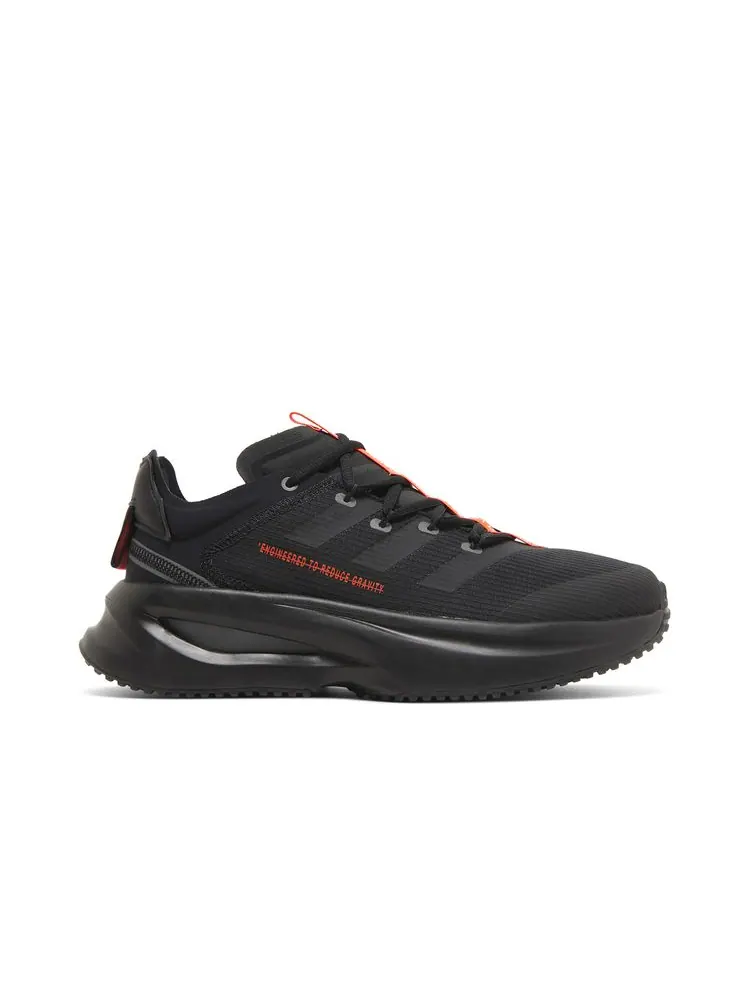 Кроссовки Fluidflash 'Black Solar Red' — изображение 1 из 8, черный красный