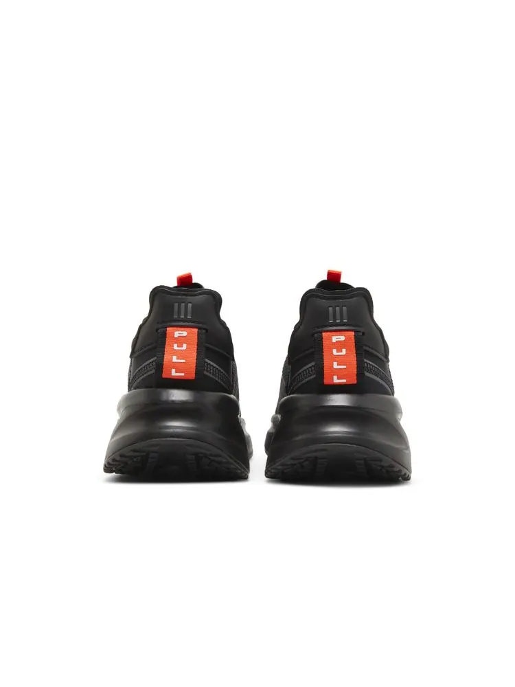 Кроссовки Fluidflash 'Black Solar Red' — изображение 6 из 8, черный красный