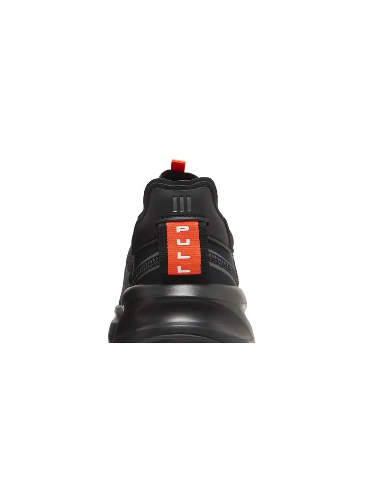 Кроссовки Fluidflash 'Black Solar Red' — изображение 7 из 8, черный красный